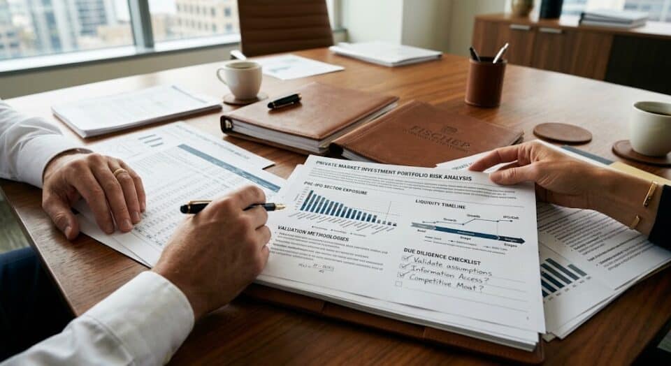 Private market investment risk analysis documents